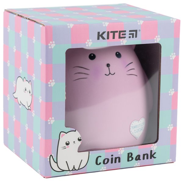 Скарбничка Kite K23-498-2, Pink Cat