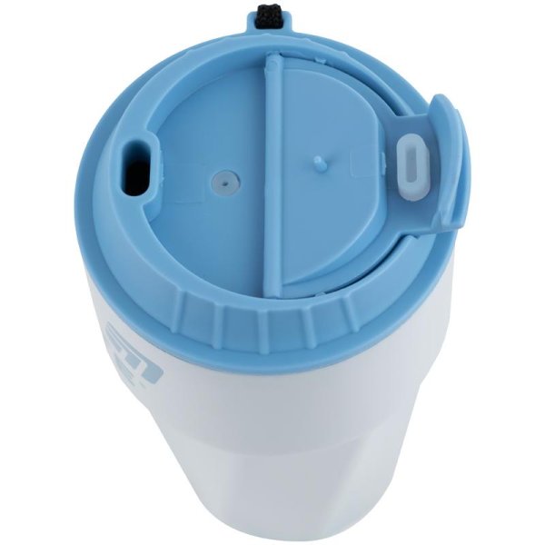 Термокружка Kite K25-1220-2, 450 мл, сіро-блакитна