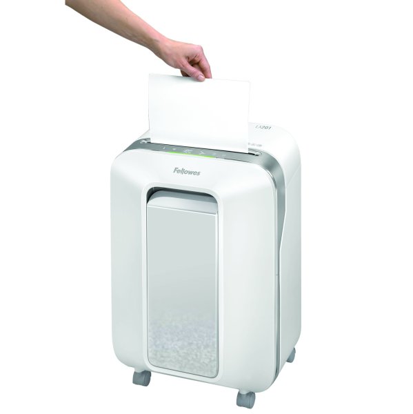 Уничтожитель документов Fellowes LX201 white