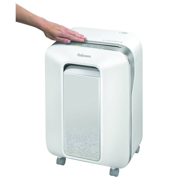 Уничтожитель документов Fellowes LX201 white