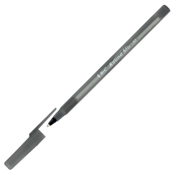 Ручка шариковая BIC Round Stic, черная