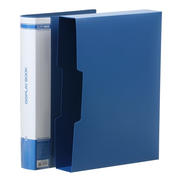 Папка с файлами на 80 файлов, 950мкм, синий