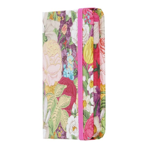 Книга записна ROSE А7, 80л, аркуші в клітинку, рожевий