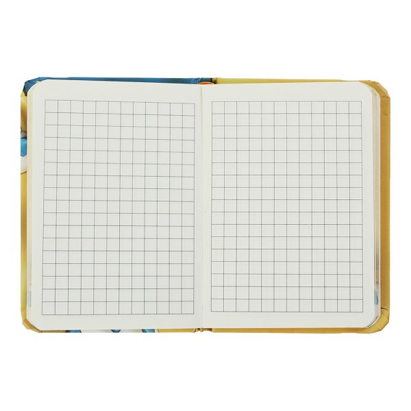Книга записна GRADIENT А7, 80л, аркуші в клітинку, синій