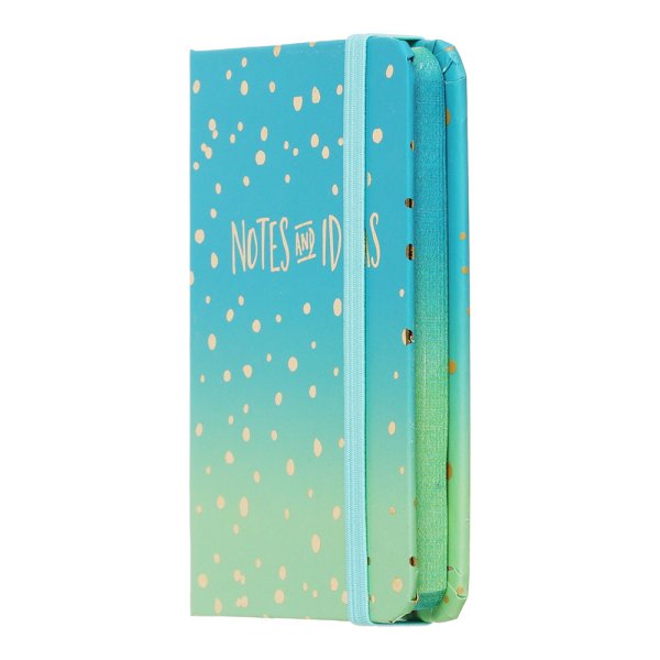 Книга записна GRADIENT А7, 80л, аркуші в клітинку, синій