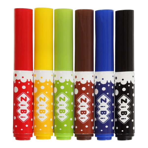 Фломастеры SUPERWASHABLE, SUPER JUMBO, 6 цветов