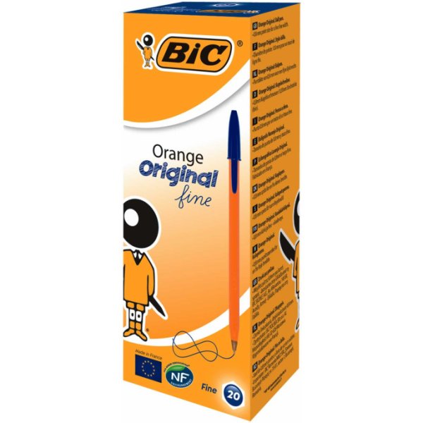 Ручка кулькова BIC Orange, синя