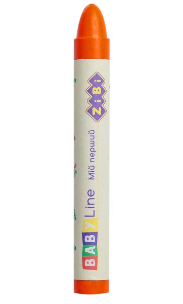 Карандаши восковые SUPER JUMBO, 6 цветов, круглые, BABY Line