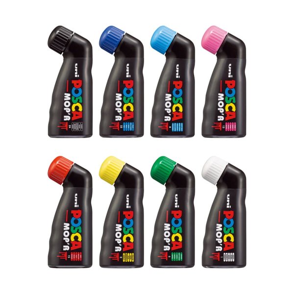 Набор маркеров uni POSCA MOP'R PCM-22, 3-19мм, 8шт
