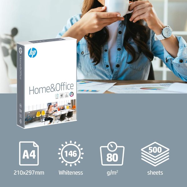 Бумага офисная HP HOME & OFFICE формат А4, 500л/уп