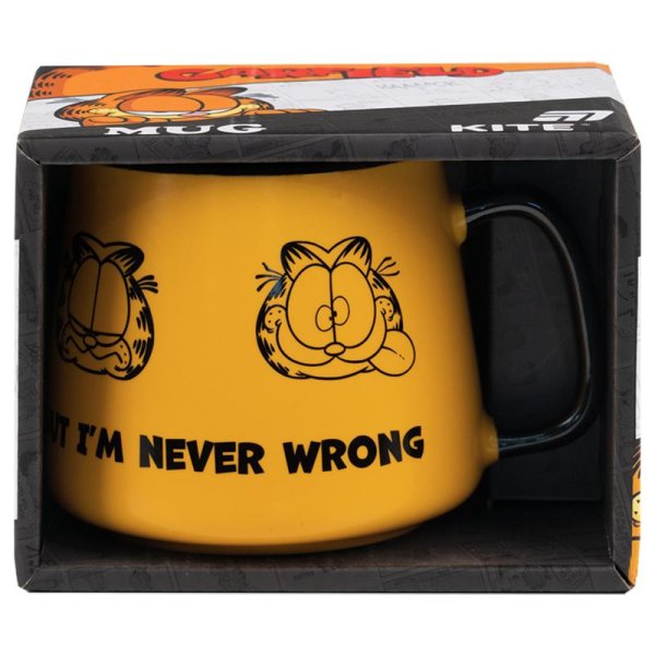 Чашка керамічна Kite Garfield GF25-218, 350 мл