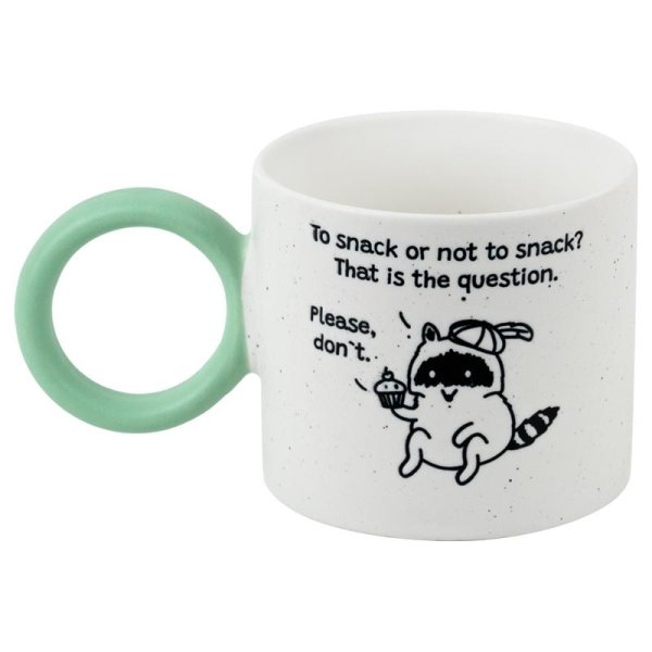 Чашка керамічна Kite Cupcake racoon K25-220-3, 370 мл