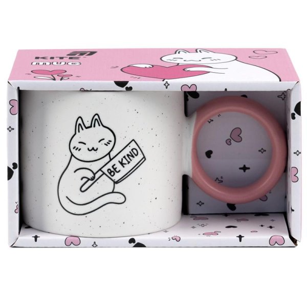 Чашка керамічна Kite Be kind K25-220-4, 370 мл