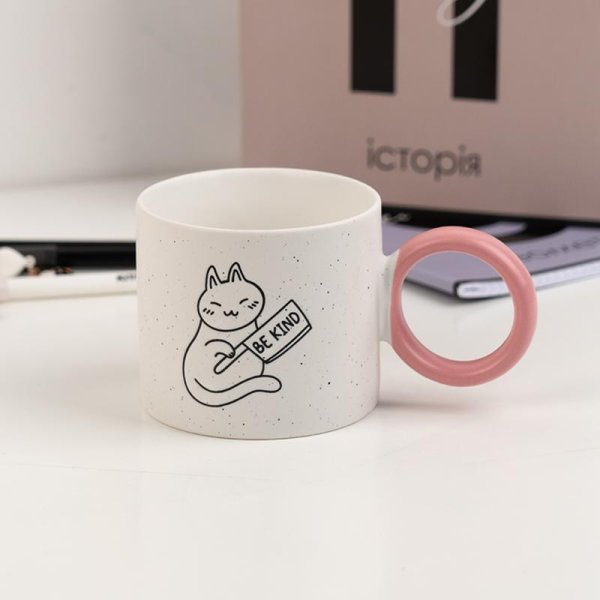 Чашка керамічна Kite Be kind K25-220-4, 370 мл