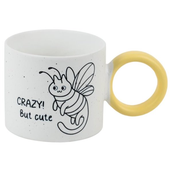 Чашка керамічна Kite Crazy cat K25-220-5, 370 мл