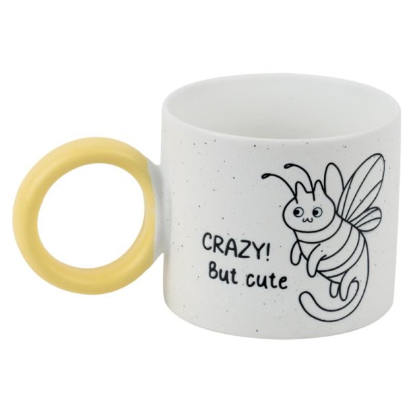 Чашка керамічна Kite Crazy cat K25-220-5, 370 мл