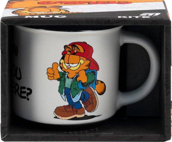 Чашка керамічна Kite Garfield GF25-217-1, 370 мл