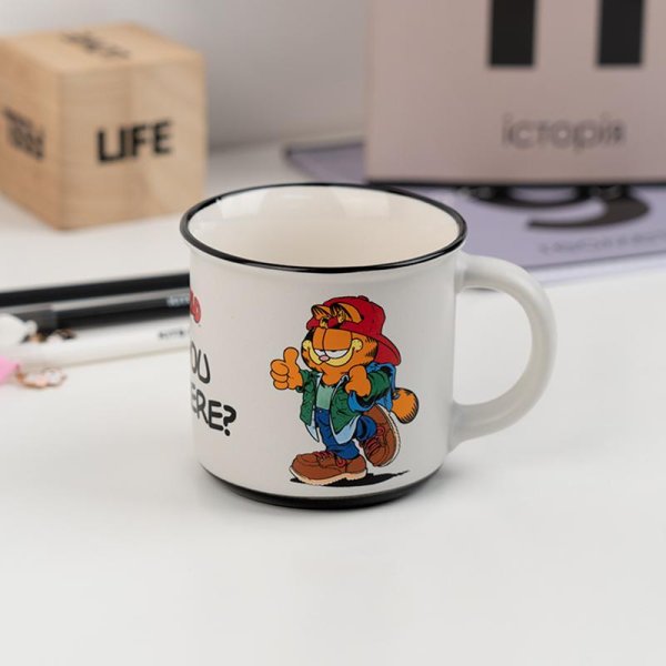 Чашка керамічна Kite Garfield GF25-217-1, 370 мл