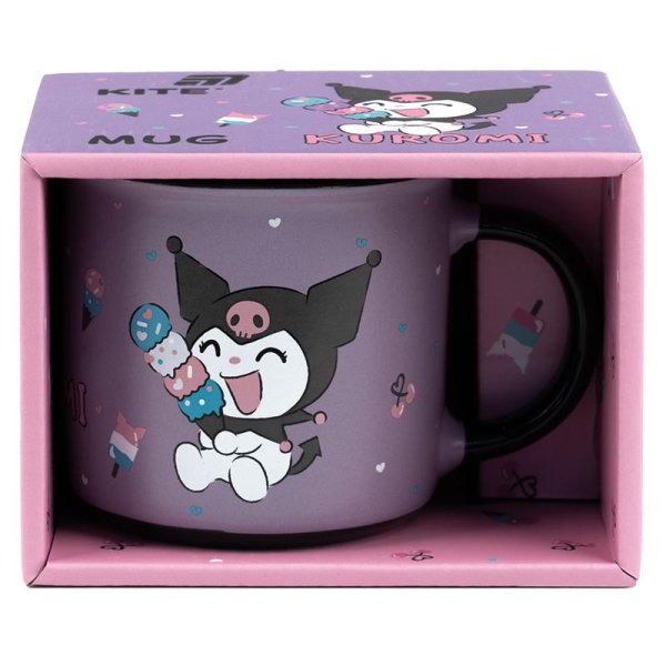 Чашка керамічна Kite Kuromi HK25-217-2, 370 мл