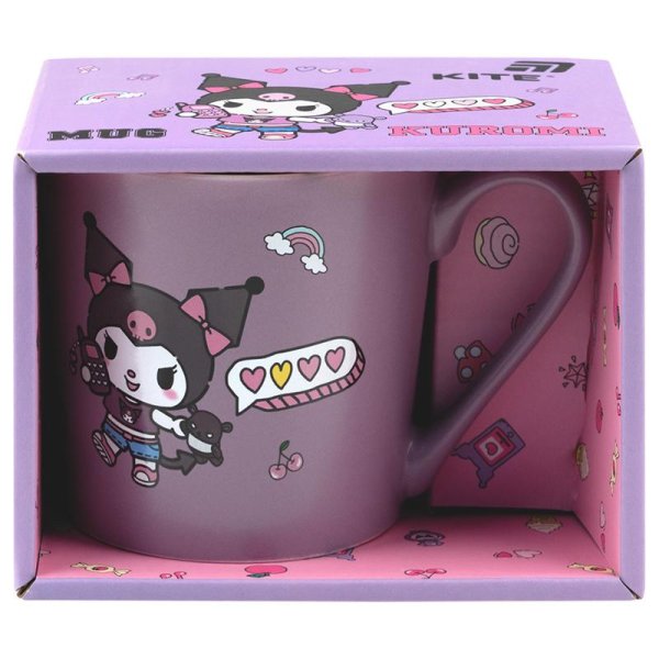 Чашка керамічна Kite Kuromi HK25-216-1, 400 мл