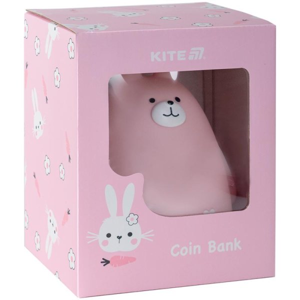 Копилка Kite K25-498-9, Pink Bunny