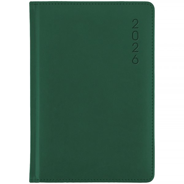 Щоденник 2026 Axent Classic Palermo 145x210мм, зелений