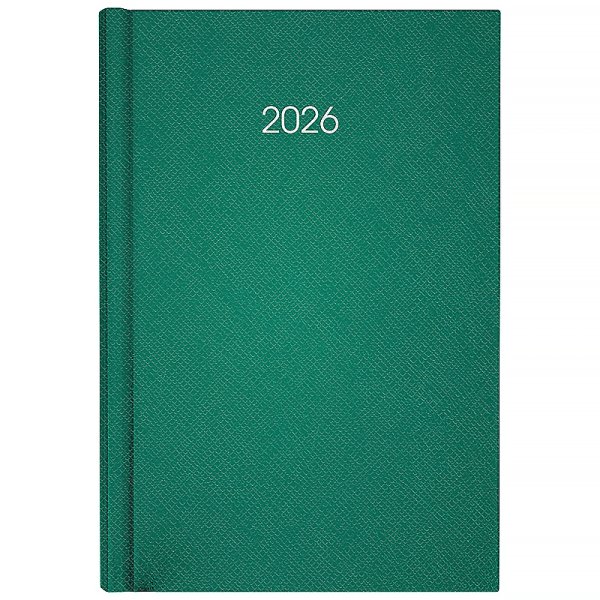 Щоденник 2026 Axent Classic Style 145x210мм, аквамариновий