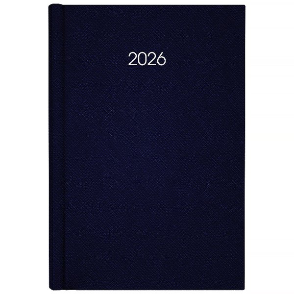 Щоденник 2026 Axent Classic Style 145x210мм, темно-синій