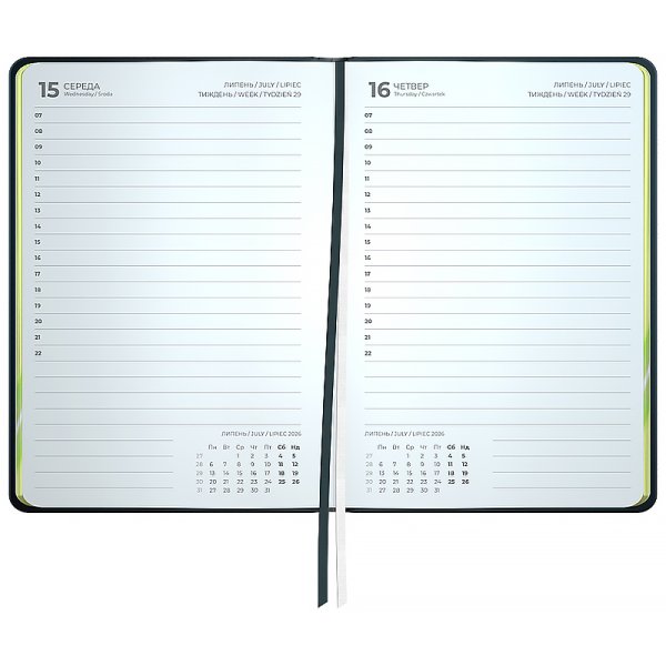 Щоденник 2026 Axent Pocket Mellow 101x146мм, Sparkling stories