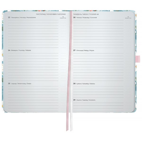 Щотижневик 2026 Axent Partner 125х195мм, Gentle Blossom