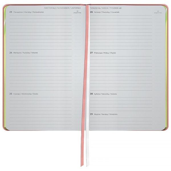 Щотижневик 2026 Axent Partner Mellow 125х195мм, Happiness planner