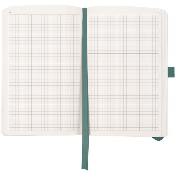 Щотижневик 2026 Axent Partner Soft Skin 125x195мм, сіро-лазурний