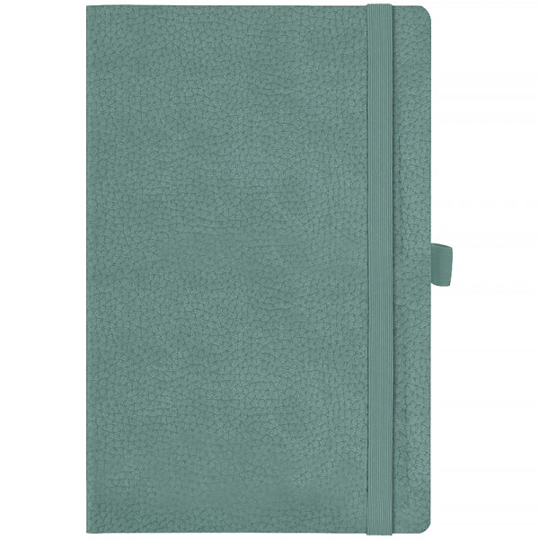 Щотижневик 2026 Axent Partner Soft Skin 125x195мм, сіро-лазурний