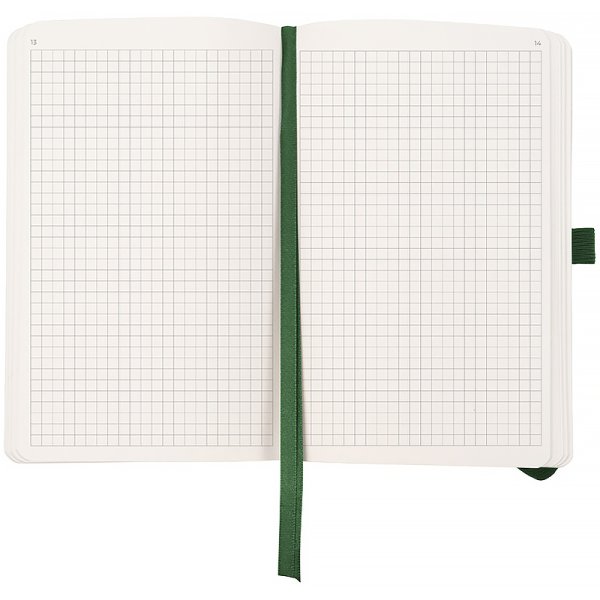 Щотижневик 2026 Axent Partner Soft Skin 125x195мм, темно-зелений