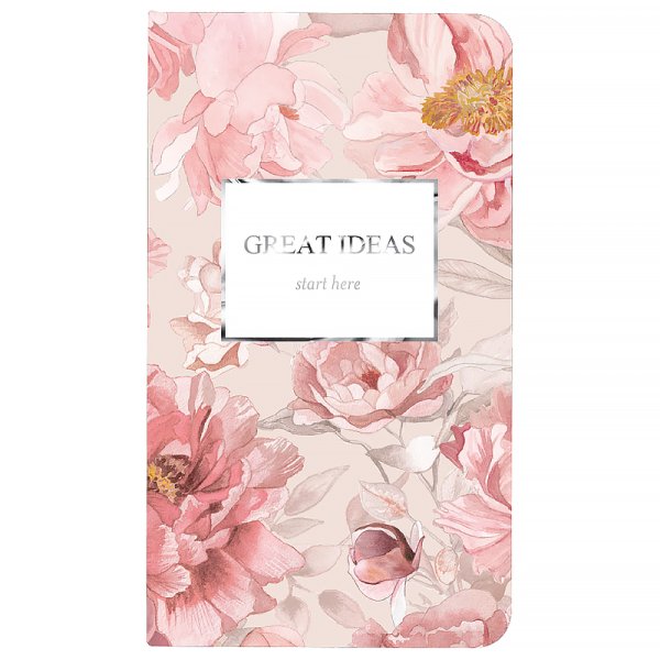 Щотижневик 2026 Axent Pocket 90х150мм, Peony Dreams