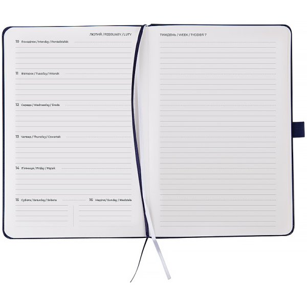 Щотижневик 2026 Axent Prime Strong 145х210мм, синій