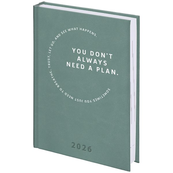 Щоденник Кишеньковий А6 2026 обкладинка Torino Trend бірюзовий