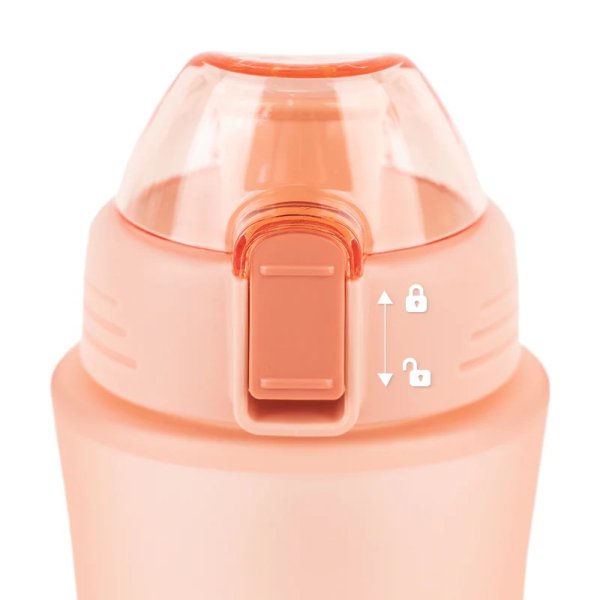 Пляшечка для води Kite K25-1216-3, 660 мл, рожева