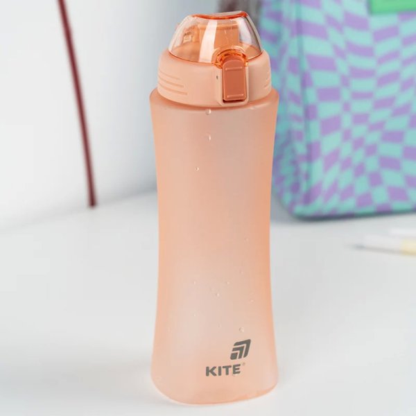 Пляшечка для води Kite K25-1216-3, 660 мл, рожева