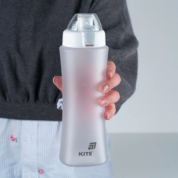 Пляшечка для води Kite K25-1216-1, 660 мл, біла