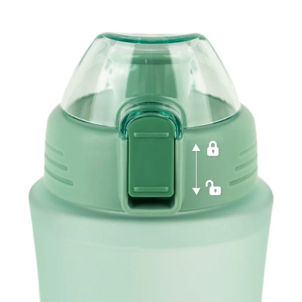 Пляшечка для води Kite K25-1215-2, 500 мл, бірюзова