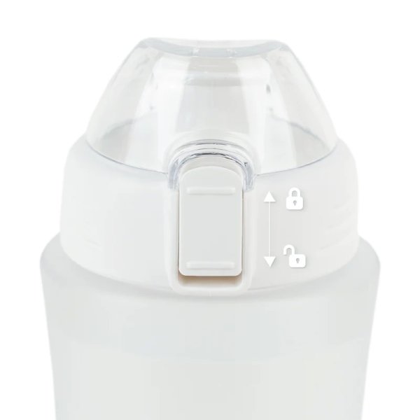 Пляшечка для води Kite K25-1215-1, 500 мл, біла