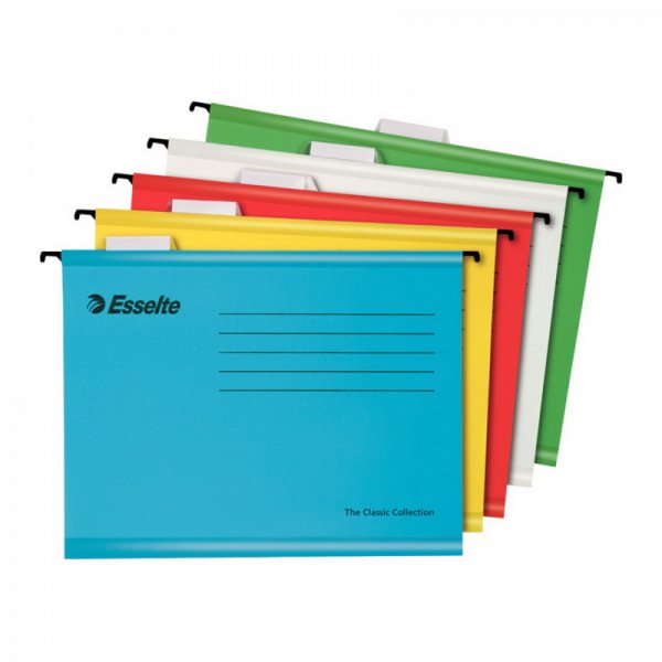 Подвесная папка Esselte Classic зеленая 25шт