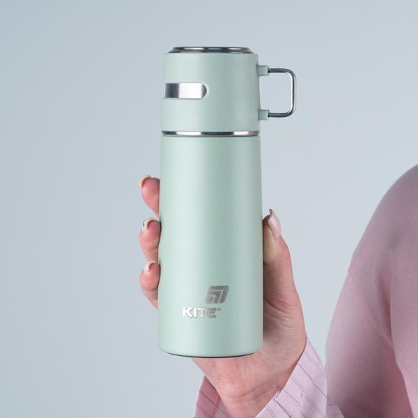 Термос Kite K25-1223-4, 350 мл, зелений