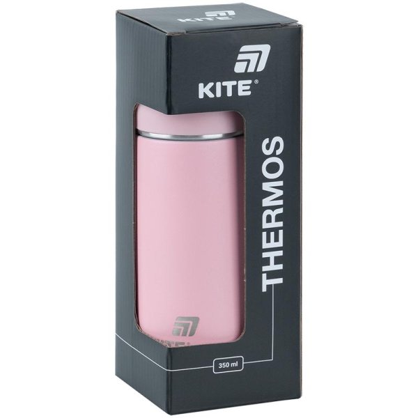 Термос Kite K25-1223-3, 350 мл, рожевий