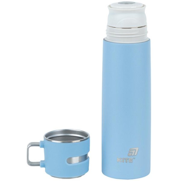 Термос Kite K25-1224-2, 500 мл, блакитний