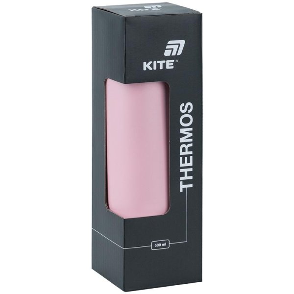 Термос Kite K25-1224-3, 500 мл, рожевий