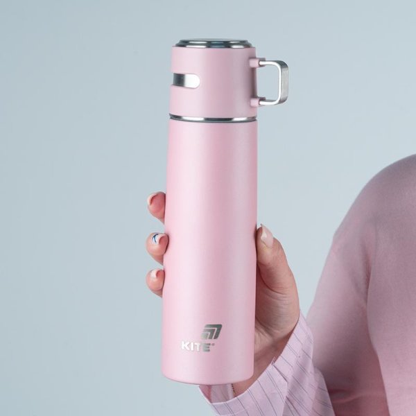 Термос Kite K25-1224-3, 500 мл, рожевий
