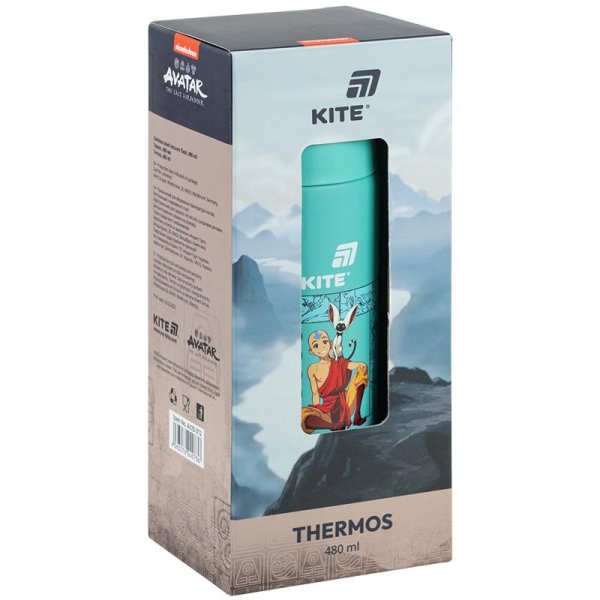Термос Kite Avatar AV25-312, 480 мл, бірюзовий