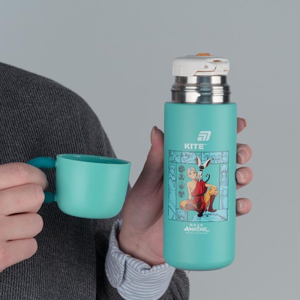 Термос Kite Avatar AV25-312, 480 мл, бірюзовий